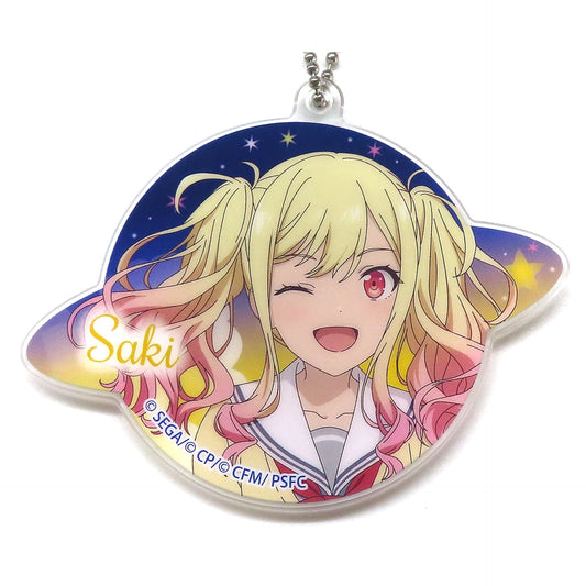 Colorful Stage! The Movie: A Miku Who Can't Sing Saki Tenma Acrylic Keychain Vol.1 EX Acrylic Item [USED]