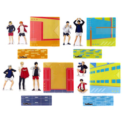 Haikyu!! Shoyo Hinata & Others All 4 Types Set Acrylic Diorama Acrylic Item [USED]
