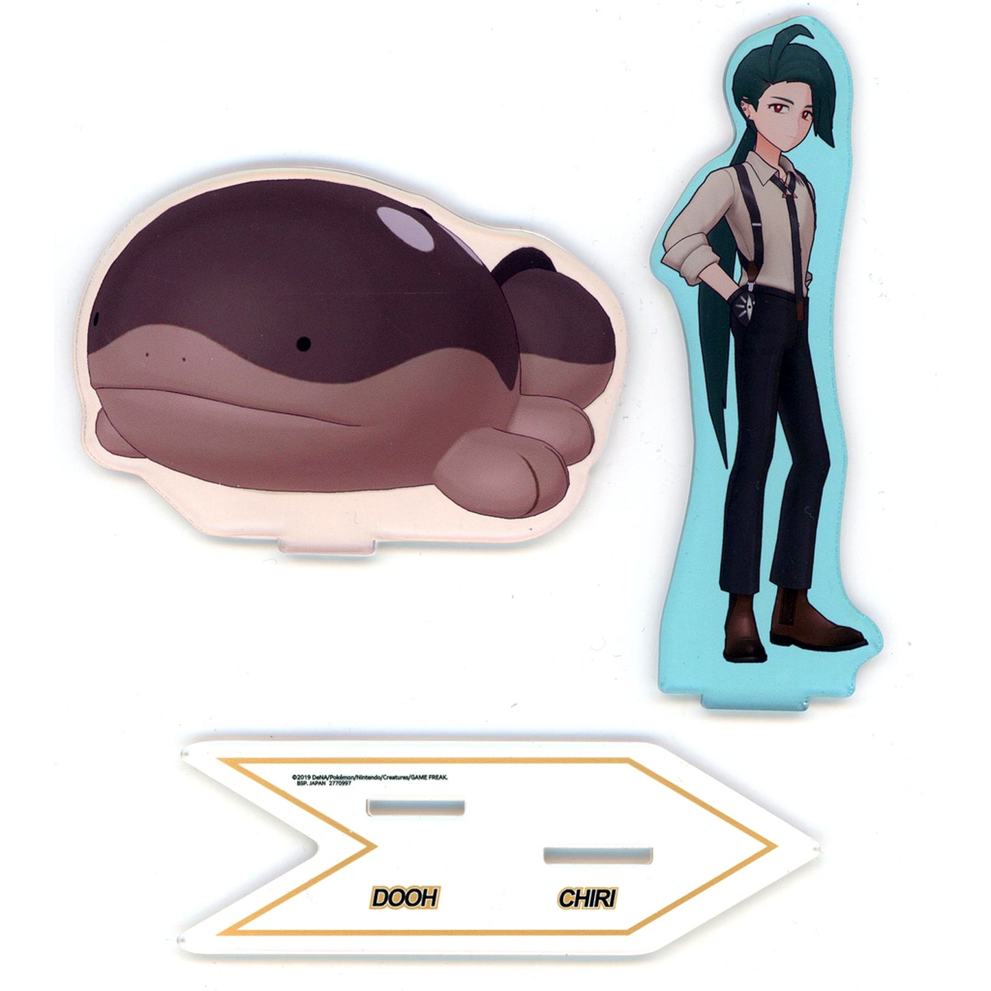 Rika & Clodsire Pokemon & Trainer Acrylic Stand Pokemon Masters EX [USED]