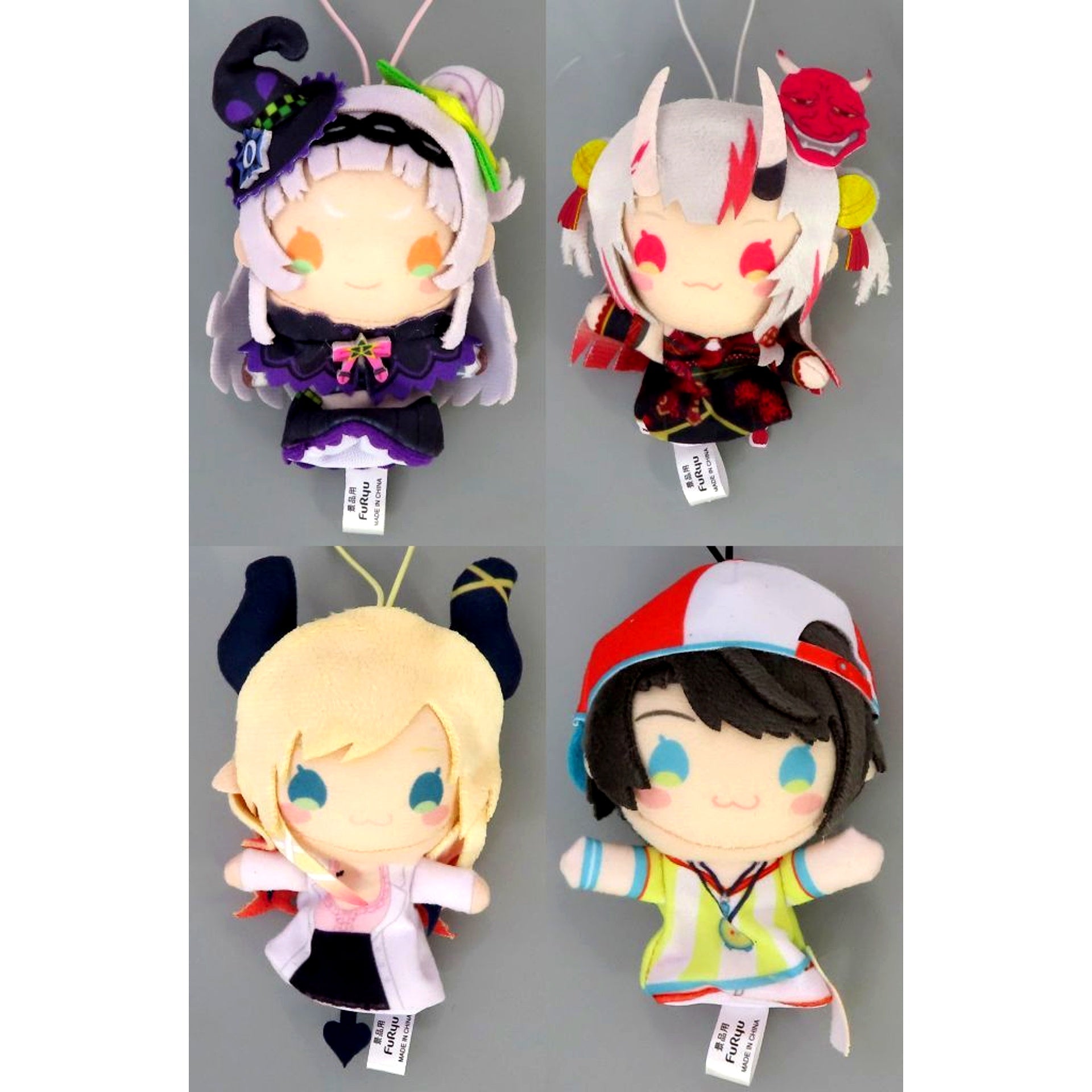 Set of 4 Hololive Gen 2 Members Hololive Production Finger Puppet [USED]