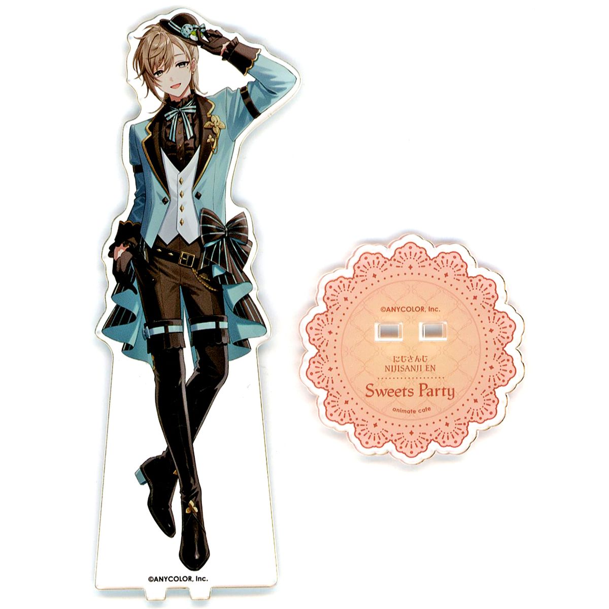 Kanae Virtual YouTuber Nijisanji Acrylic Stand NIJISANJI EN x animate cafe Sweets Party! [USED]