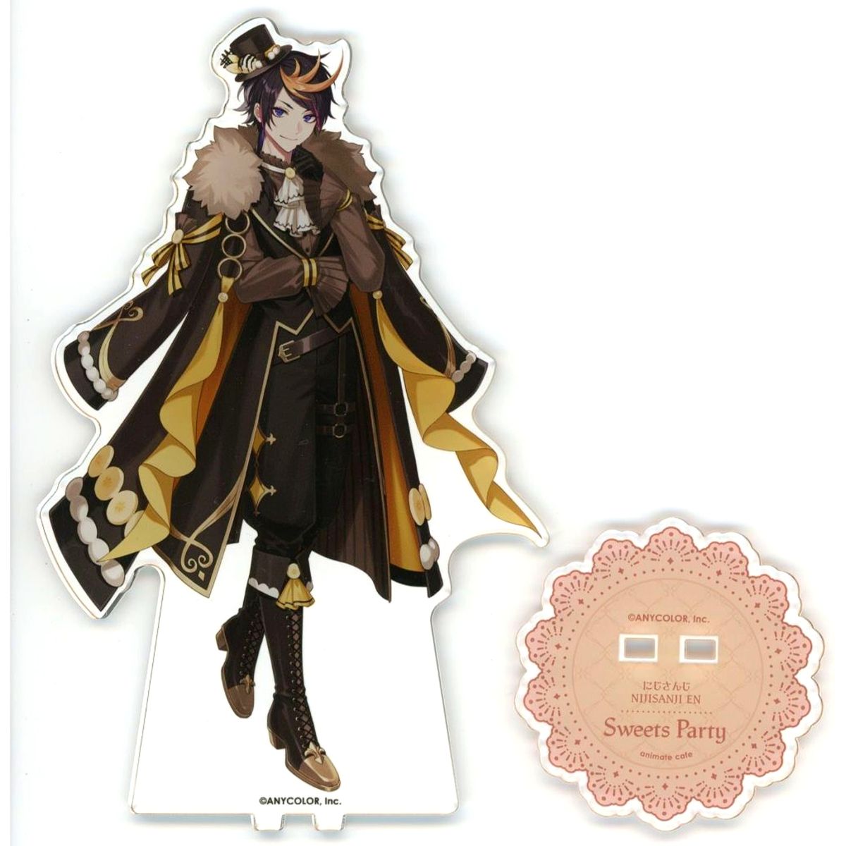 Shu Yamino Acrylic Stand Virtual YouTuber Nijisanji NIJISANJI EN x animate cafe Sweets Party [USED]