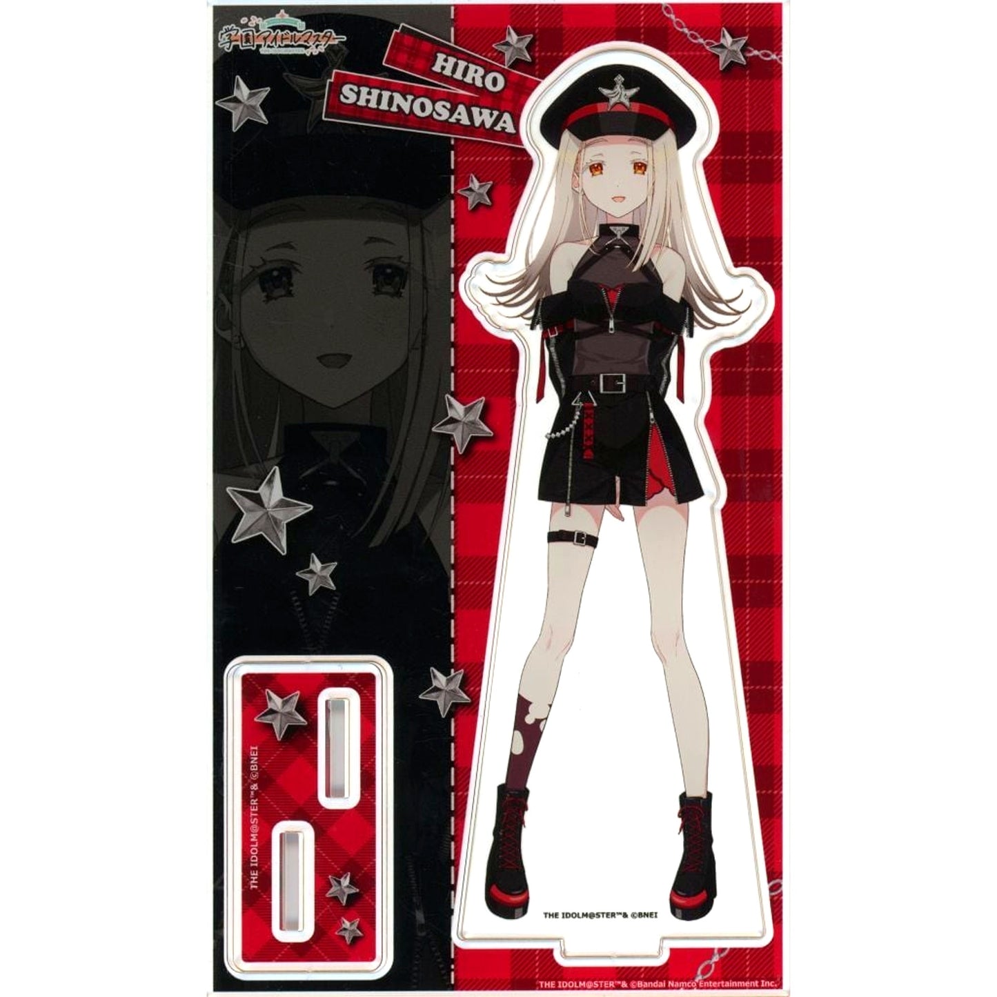 Hiro Shinosawa Gakuen Idolmaster Acrylic Stand Karaoke no Tetsujin [USED]