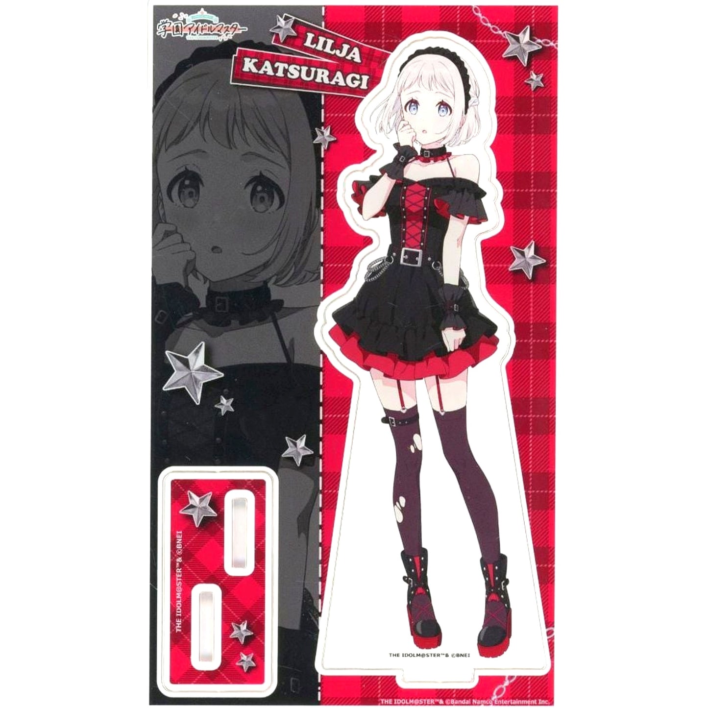 Lilja Katsuragi Gakuen Idolmaster Acrylic Stand Karaoke no Tetsujin [USED]