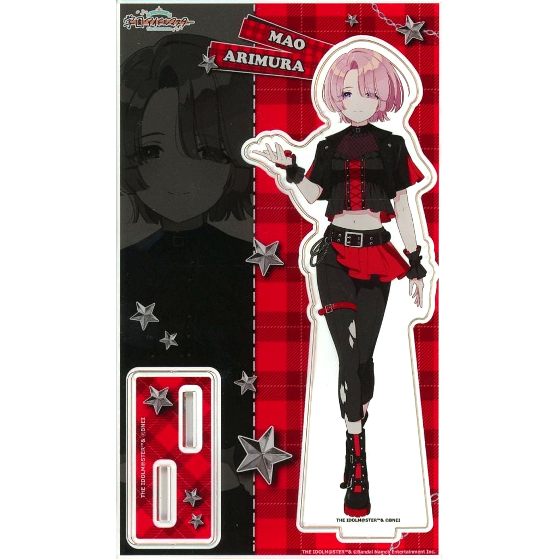Mao Arimura Gakuen Idolmaster Acrylic Stand Karaoke no Tetsujin [USED]