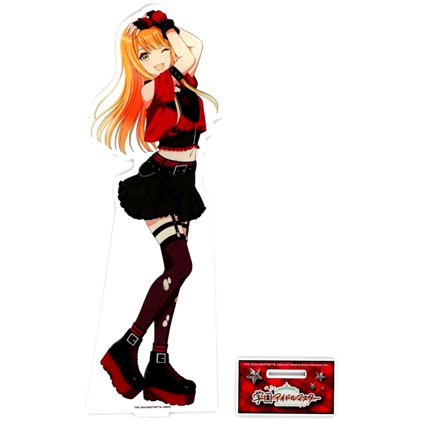Sumika Shiun Gakuen Idolmaster x Karaoke no Tetsujin BIG Acrylic Stand [USED]