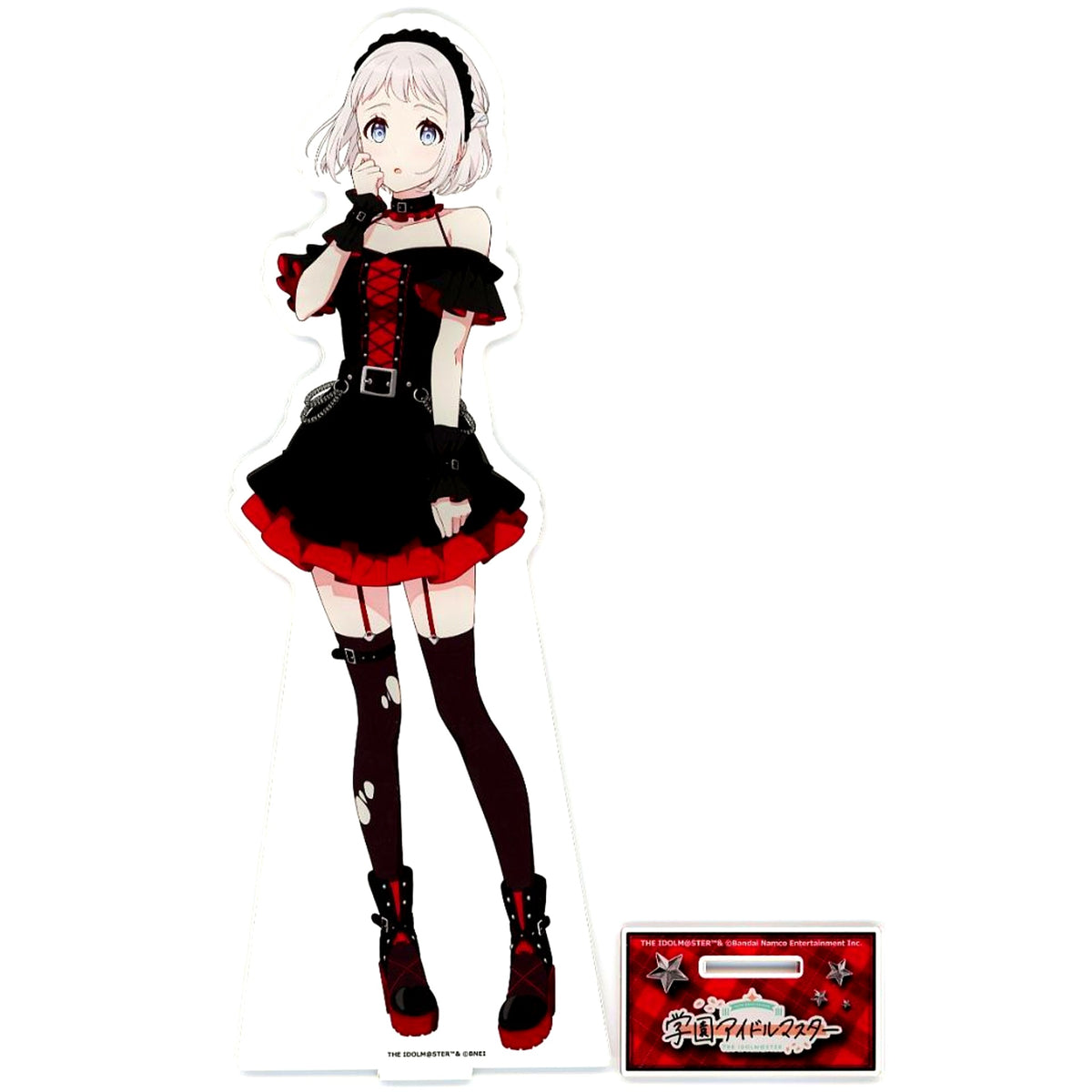 Lilja Katsuragi Gakuen Idolmaster x Karaoke no Tetsujin BIG Acrylic Stand [USED]
