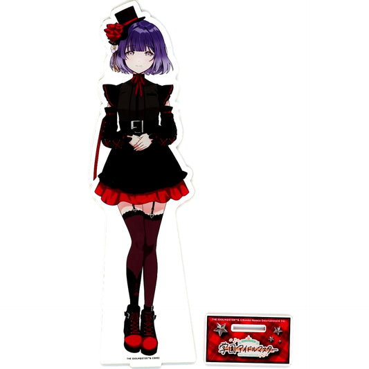 Misuzu Hataya BIG Acrylic Stand Gakuen Idolmaster x Karaoke no Tetsujin [USED]
