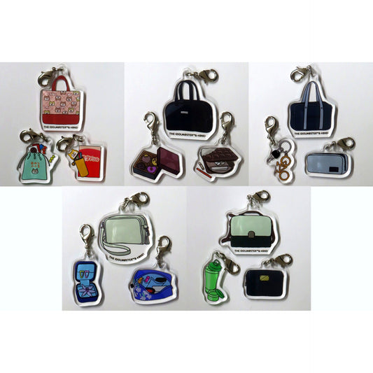 Set of 5 Houkago Climax Girls THE IDOLM@STER Shiny Colors Set of 3 Acrylic Mini Charm Prize B Kujibikido Newtype Online Kuji [USED]