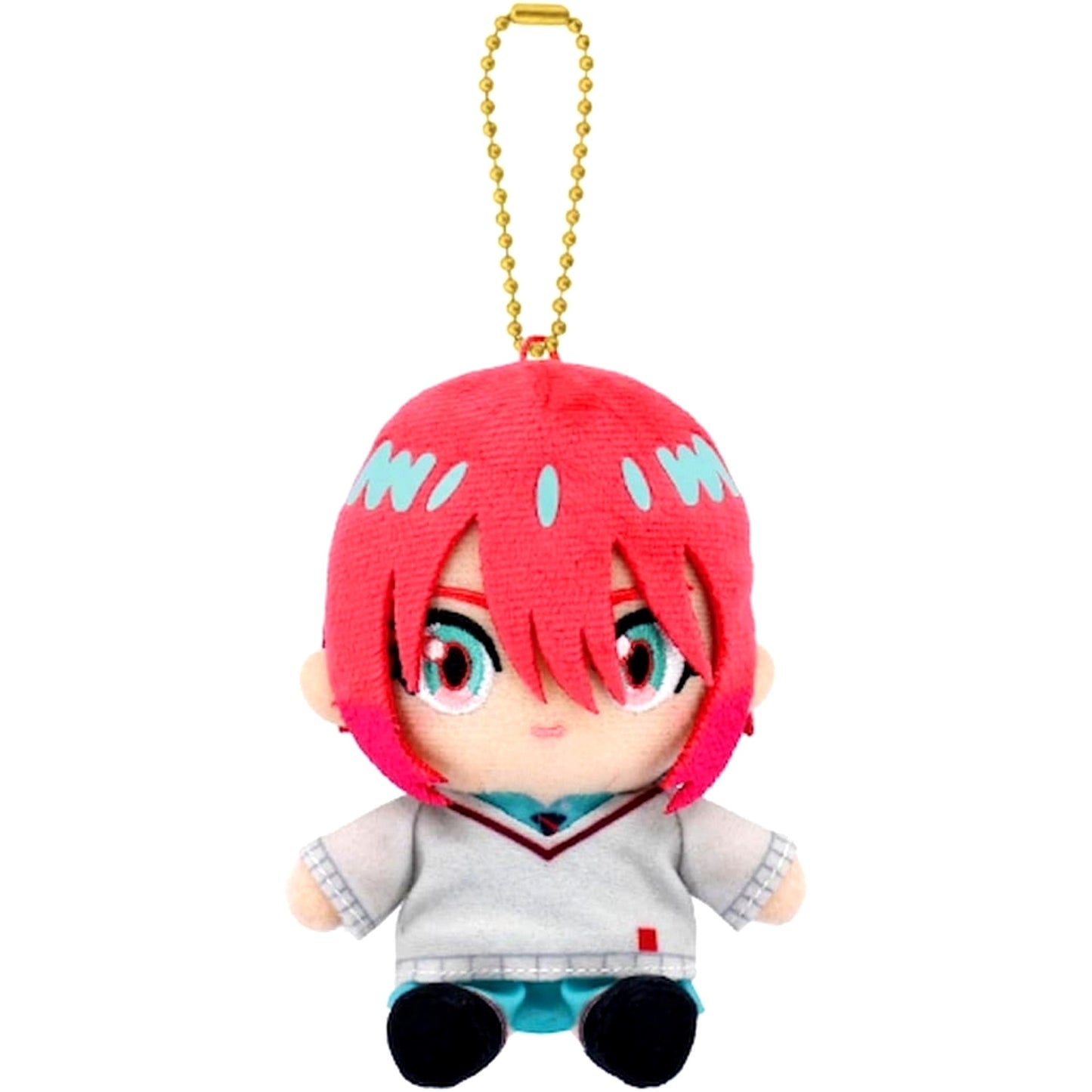 Amate Yuzuriha Machu Mobile Suit Gundam GQuuuuuuX Chibi Plush Sitting Mascot [USED]