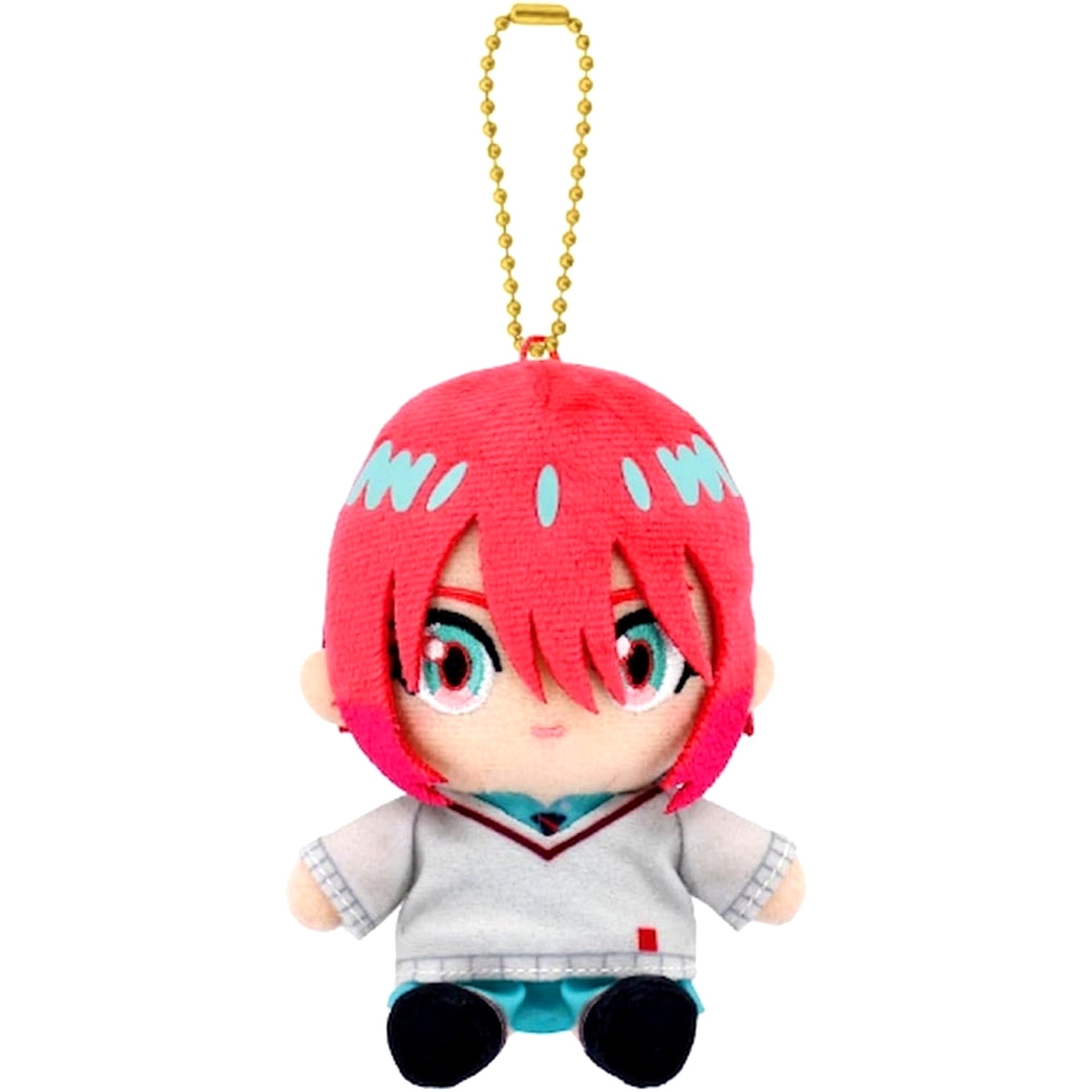 Amate Yuzuriha Machu Mobile Suit Gundam GQuuuuuuX Chibi Plush Sitting Mascot [USED]