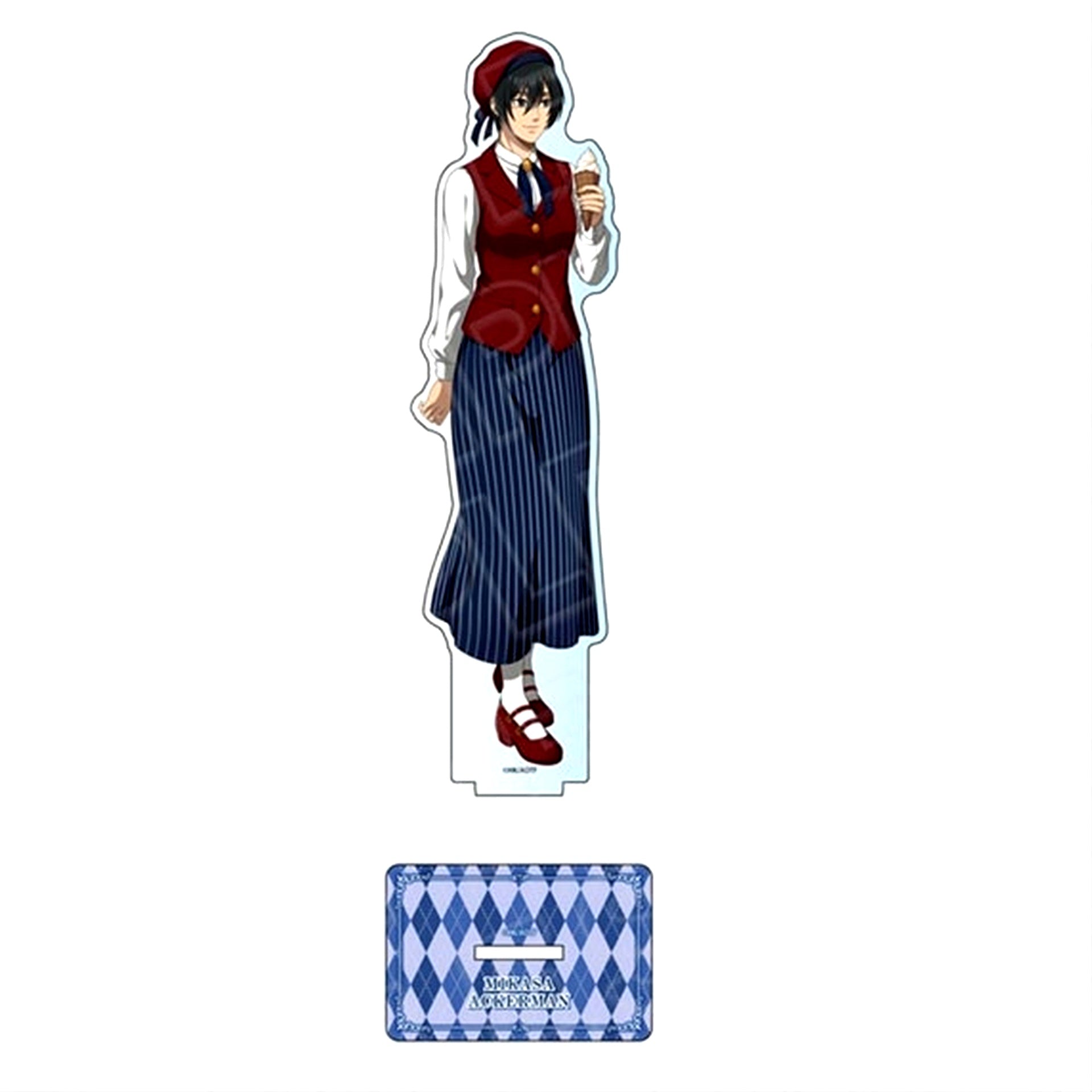 Mikasa Ackerman Attack on Titan The Final Season Break Time ver. Deka Acrylic Stand [USED]