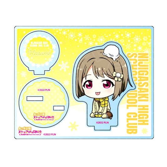 Kasumi Nakasu Winter Play Deformed Ver. Acrylic Stand Love Live! Nijigasaki High School Idol Club [USED]