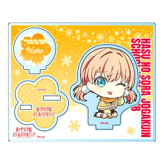 Kaho Hinoshita Winter Play Chibi Ver. Acrylic Stand Love Live! Hasunosora Girls' High School Idol Club [USED]