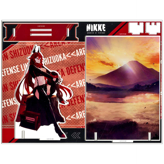 Red Hood Goddess of Victory: Nikke Diorama Acrylic POPUP Area Defense Battle 2nd Shizuoka Venue Limited [USED]