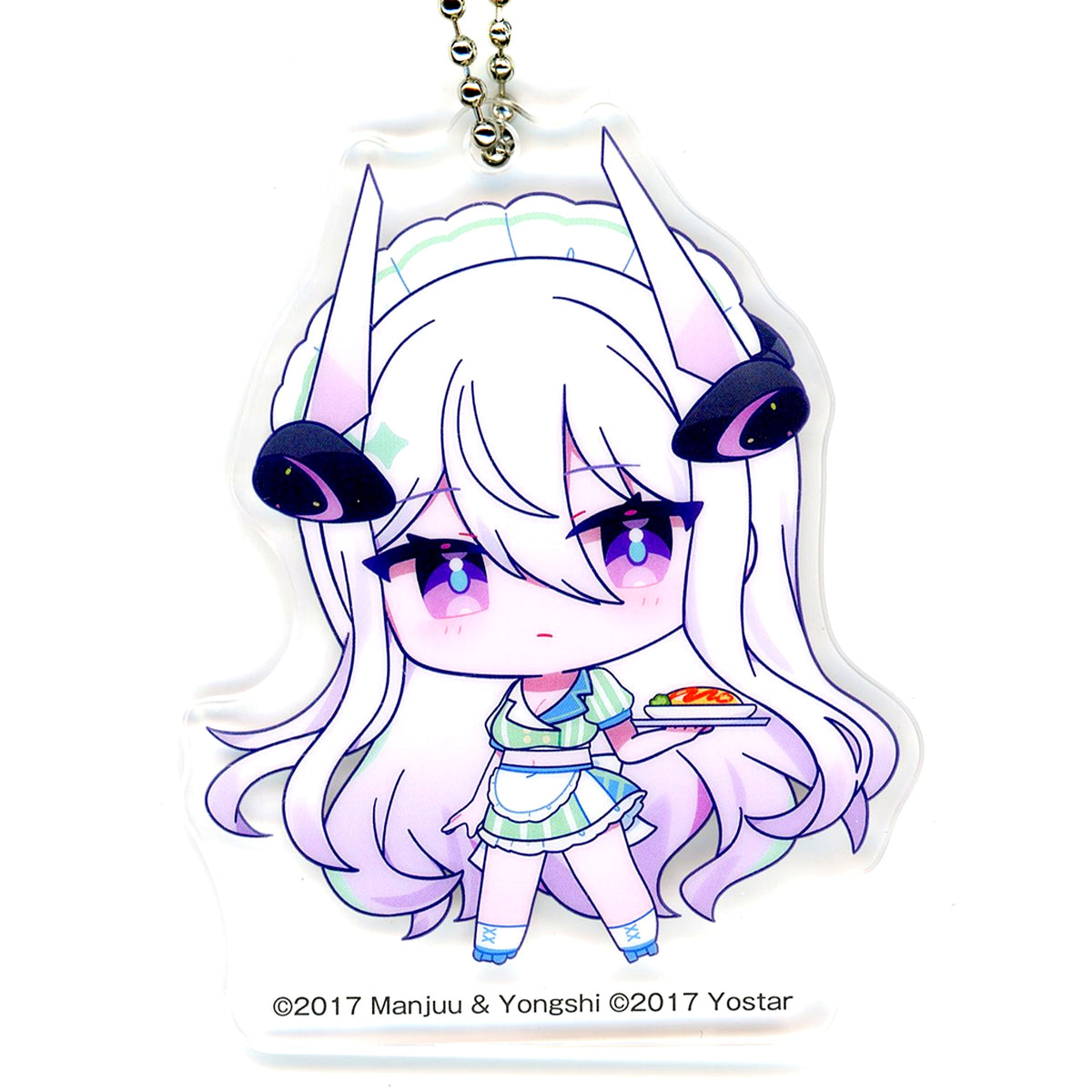 Kearsarge Azur Lane Acrylic Keychain FamilyMart Limited [USED]