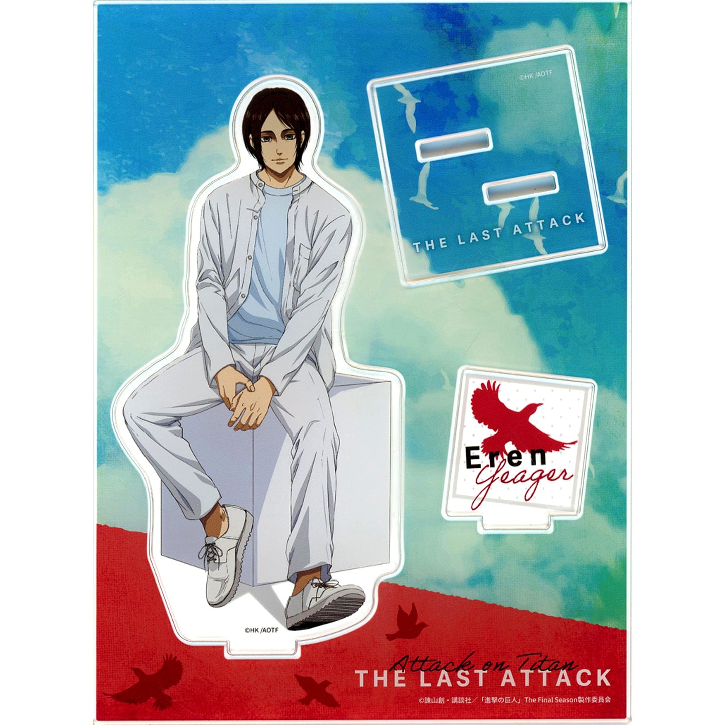 Eren Yeager Acrylic Stand Attack on Titan The Movie Final Chapters THE LAST ATTACK Theater Goods [USED]