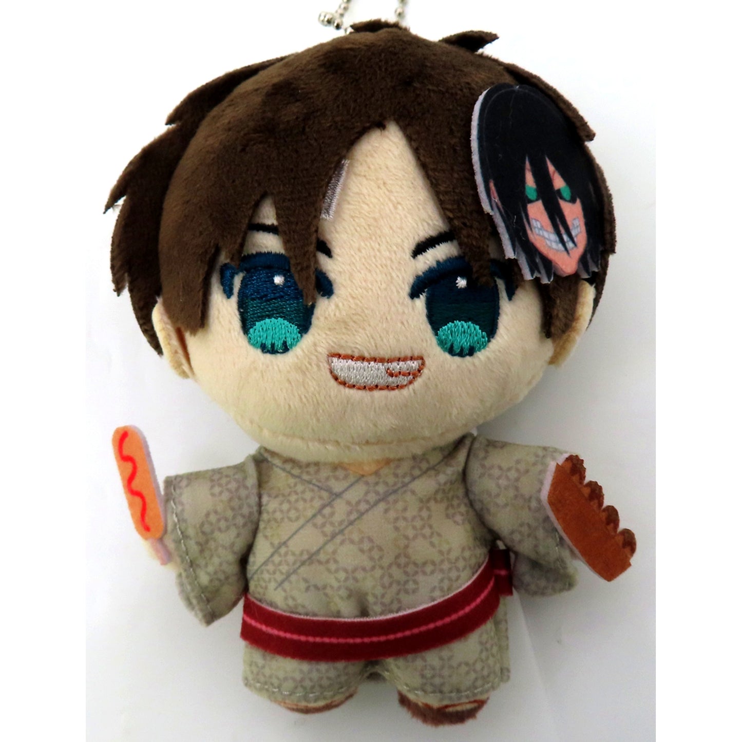 Eren Yeager Attack on Titan Ennichi Ball Chain Mascot Ennichi POP UP SHOP [USED]