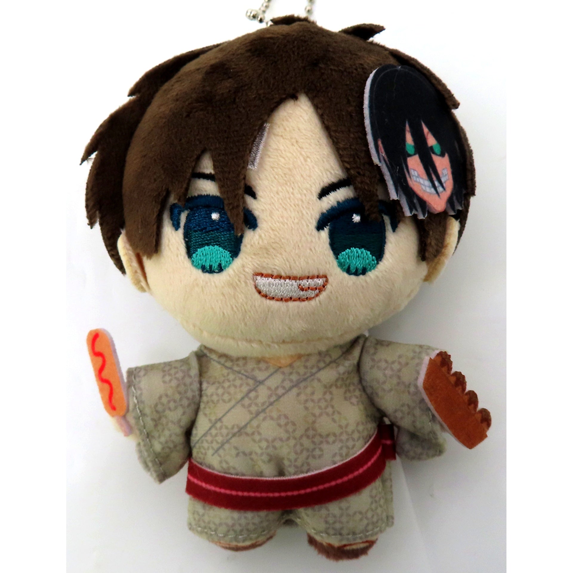 Eren Yeager Attack on Titan Ennichi Ball Chain Mascot Ennichi POP UP SHOP [USED]