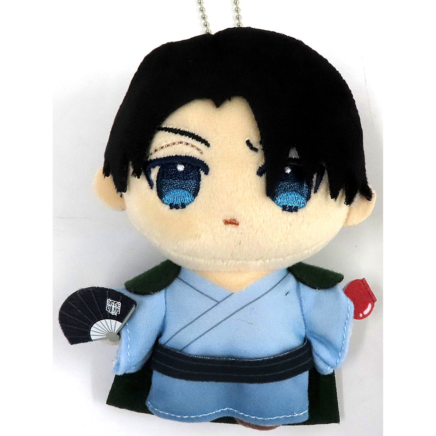 Levi Ackerman Attack on Titan Ennichi POP UP SHOP Ennichi Mascot with Ball Chain [USED]