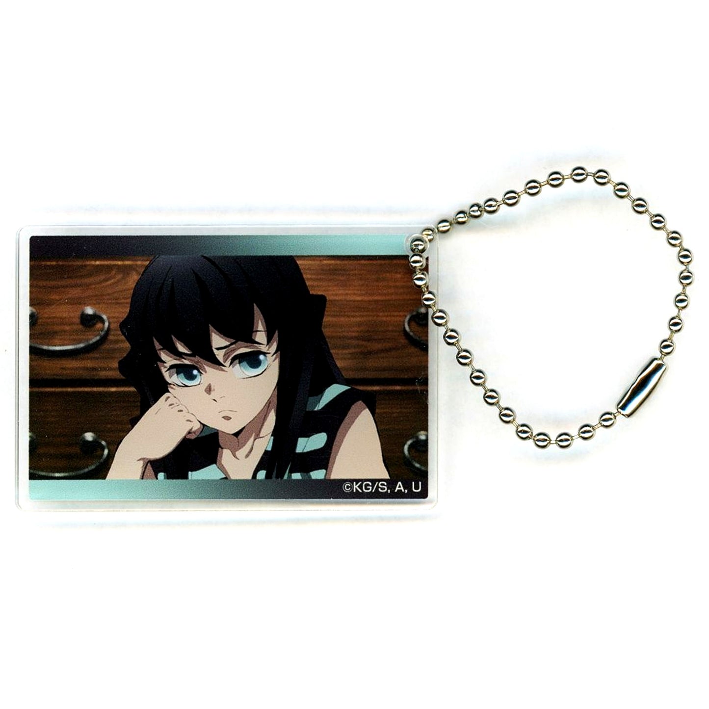 Yuichiro Tokito Fist on Cheek Demon Slayer Total Concentration Exhibition Swordsmith Village Hashira Training Acrylic Plate 2024 Ver. [USED]