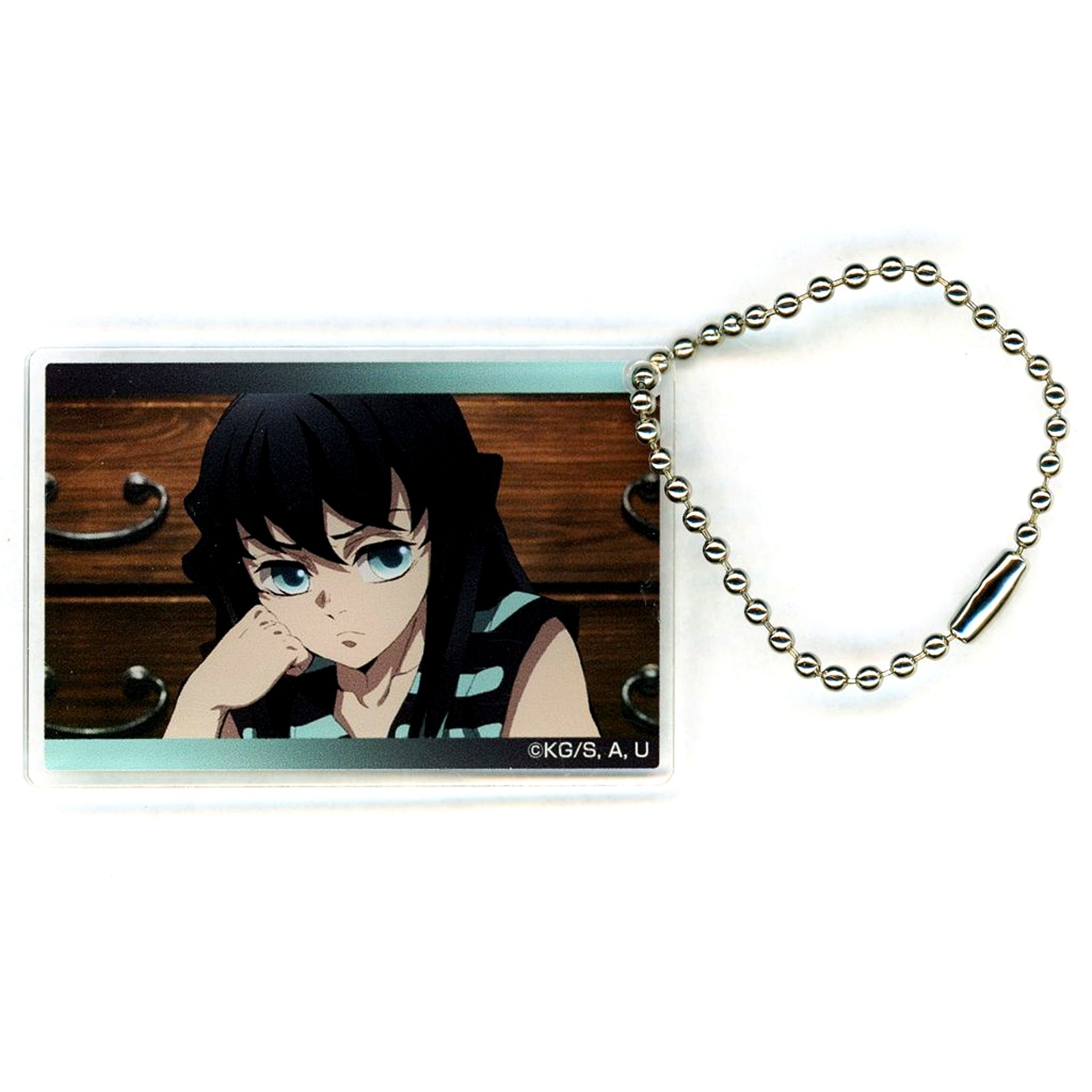 Yuichiro Tokito Fist on Cheek Demon Slayer Total Concentration Exhibition Swordsmith Village Hashira Training Acrylic Plate 2024 Ver. [USED]
