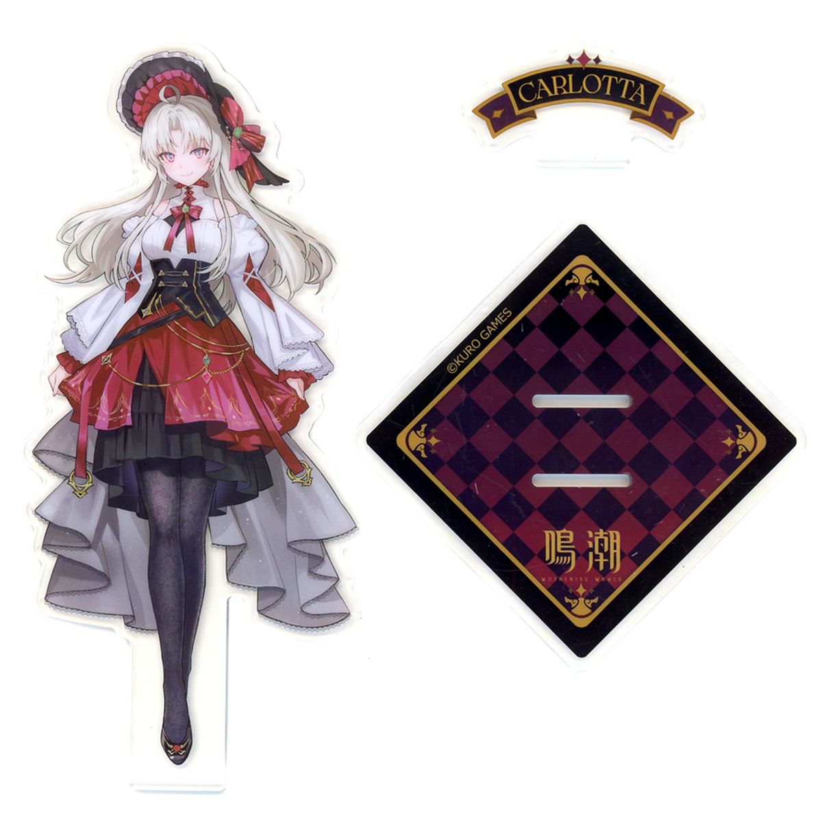 Carlotta Character Acrylic Stand Wuthering Waves C105 Goods [USED]