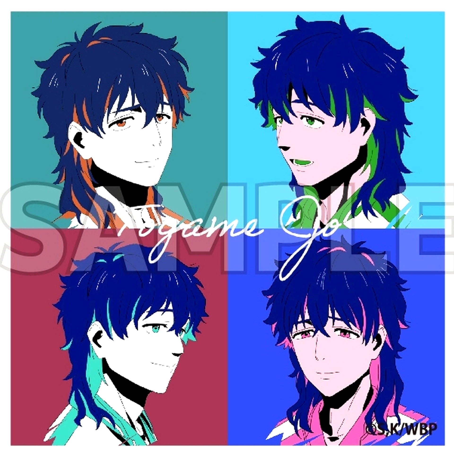 Jo Togame WIND BREAKER Mini Acrylic Block Pop Art [USED]