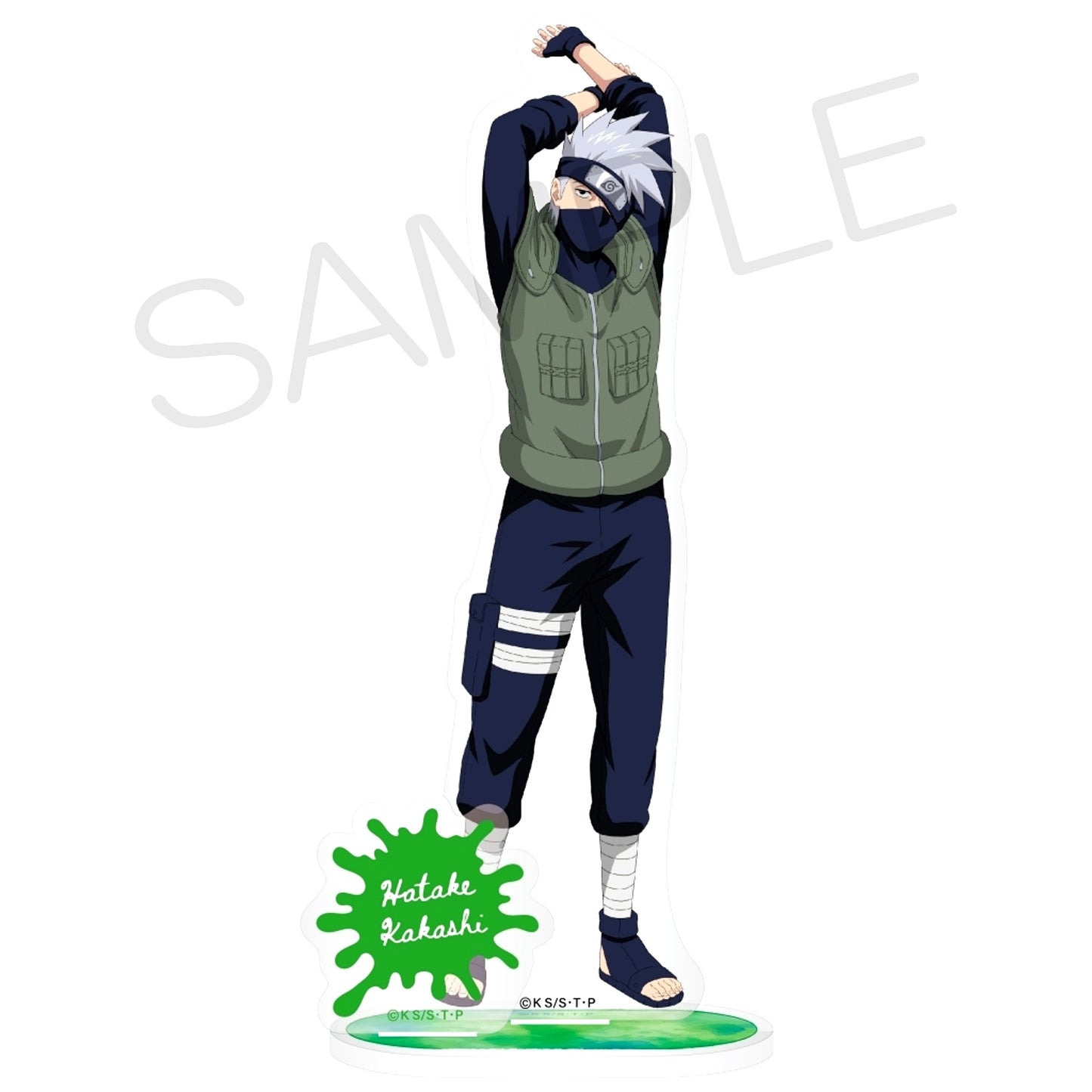 Kakashi Hatake Acrylic Stand Present Ver. Naruto Shippuden [USED]