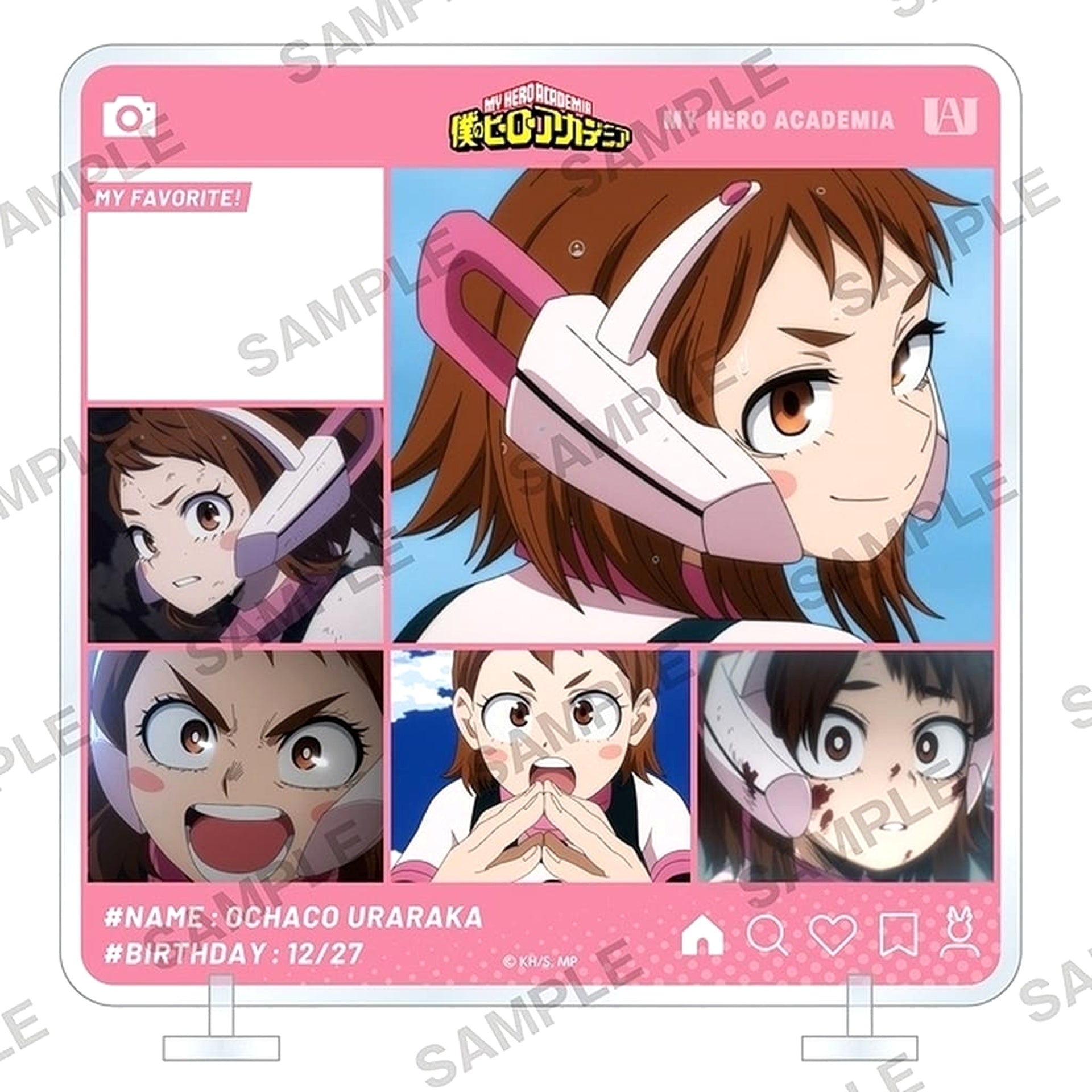 My Hero Academia Ochaco Uraraka Chara in Stand Growth Ver. Acrylic Stands [USED]