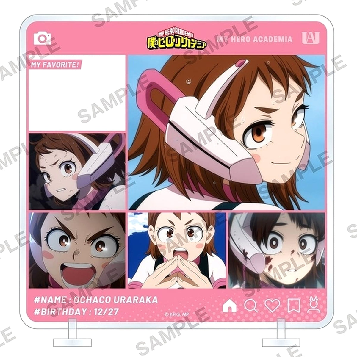 My Hero Academia Ochaco Uraraka Chara in Stand Growth Ver. Acrylic Stands [USED]