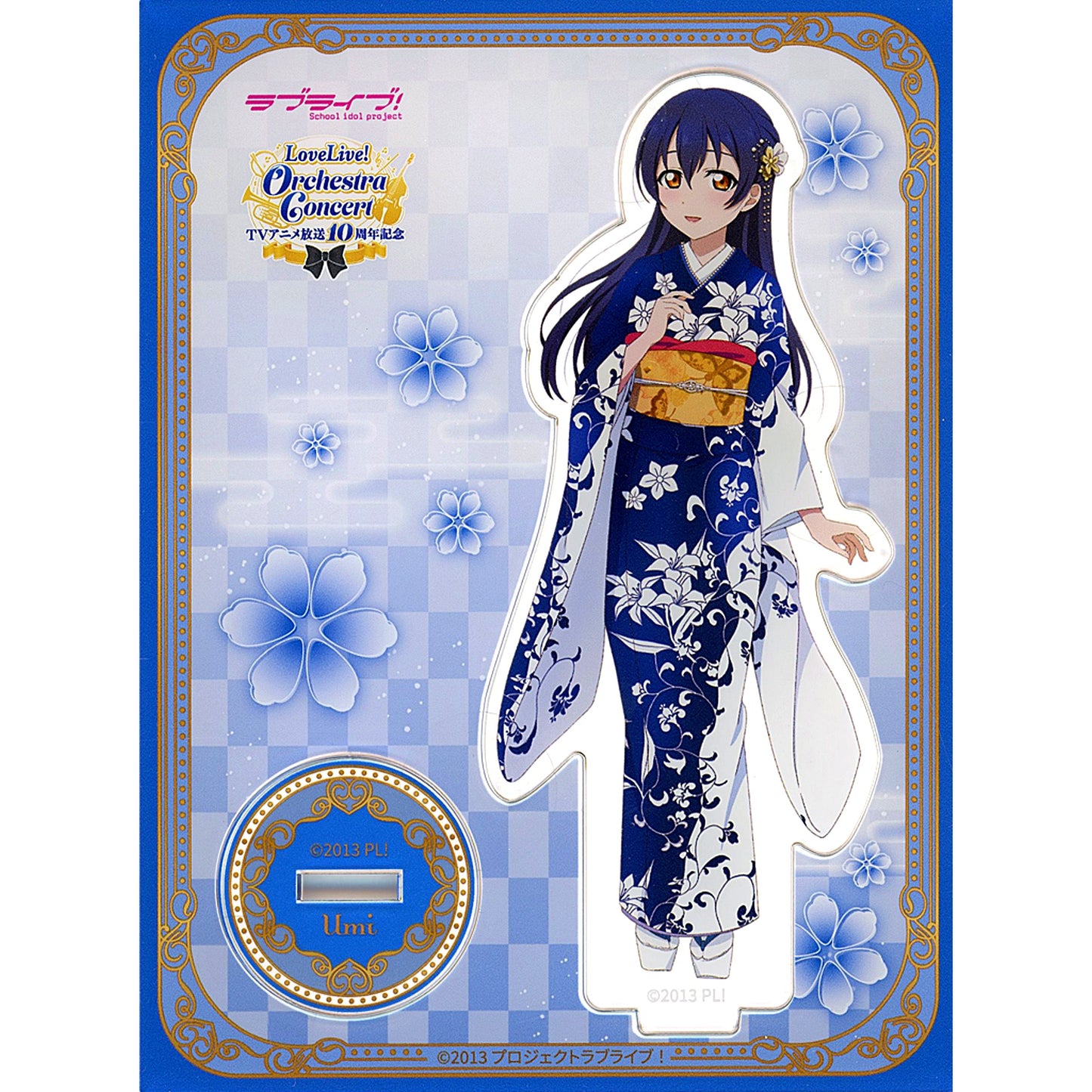 Umi Sonoda Acrylic Stand Love Live! TV Anime 10th Anniv LoveLive! Special Talk Session Orchestra Concert Encore [USED]