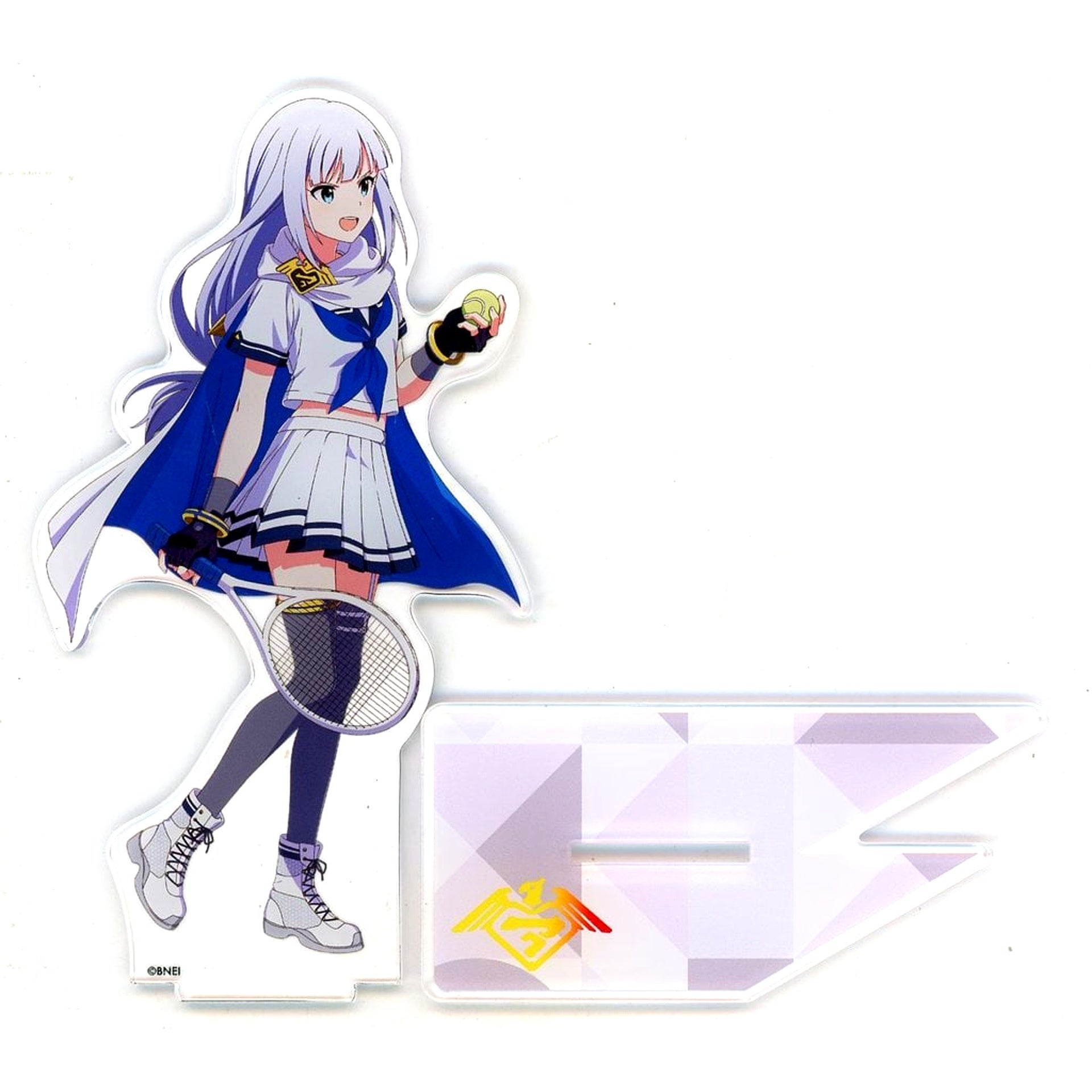 Tsumugi Shiraishi The Idolm@ster Million Live! Idol Heroes Acrylic Figure Stand ROUND1 Collab Ver. [USED]