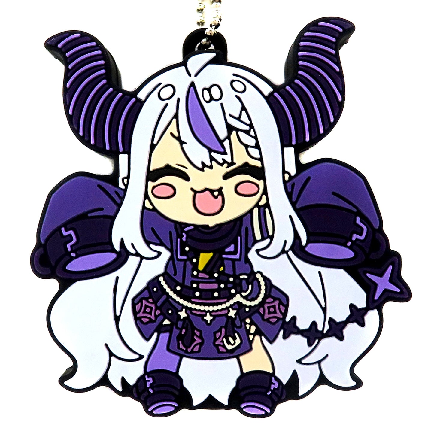 La+ Darknesss hololive Voice Keychain That Can Force Laplus To Laugh La+ Darknesss Birthday Celebration 2024 [USED]