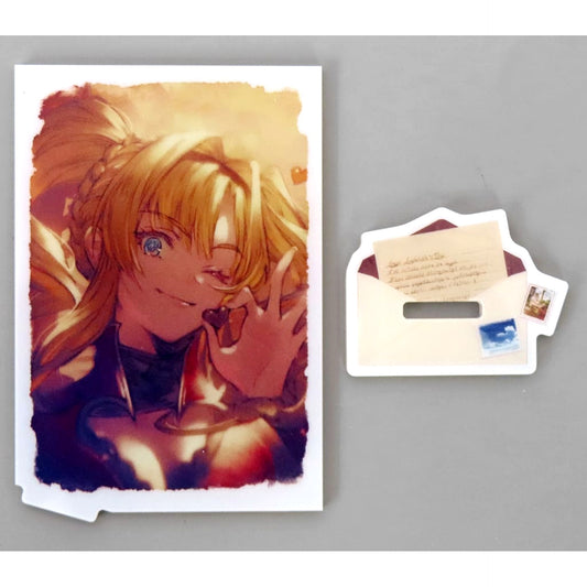 Granblue Fantasy Zeta Valentine Card Acrylic Stand Vol.2 Granblue Fantasy Fest 2024 Exclusive Acrylic Stands [USED]