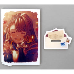 Granblue Fantasy Beatrix Valentine Card Acrylic Stand Vol.2 Granblue Fantasy Fest 2024 Exclusive Acrylic Stands [USED]