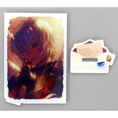 Granblue Fantasy Lucilius Valentine Card Acrylic Stand Vol.2 Granblue Fantasy Fest 2024 Exclusive Acrylic Stands [USED]
