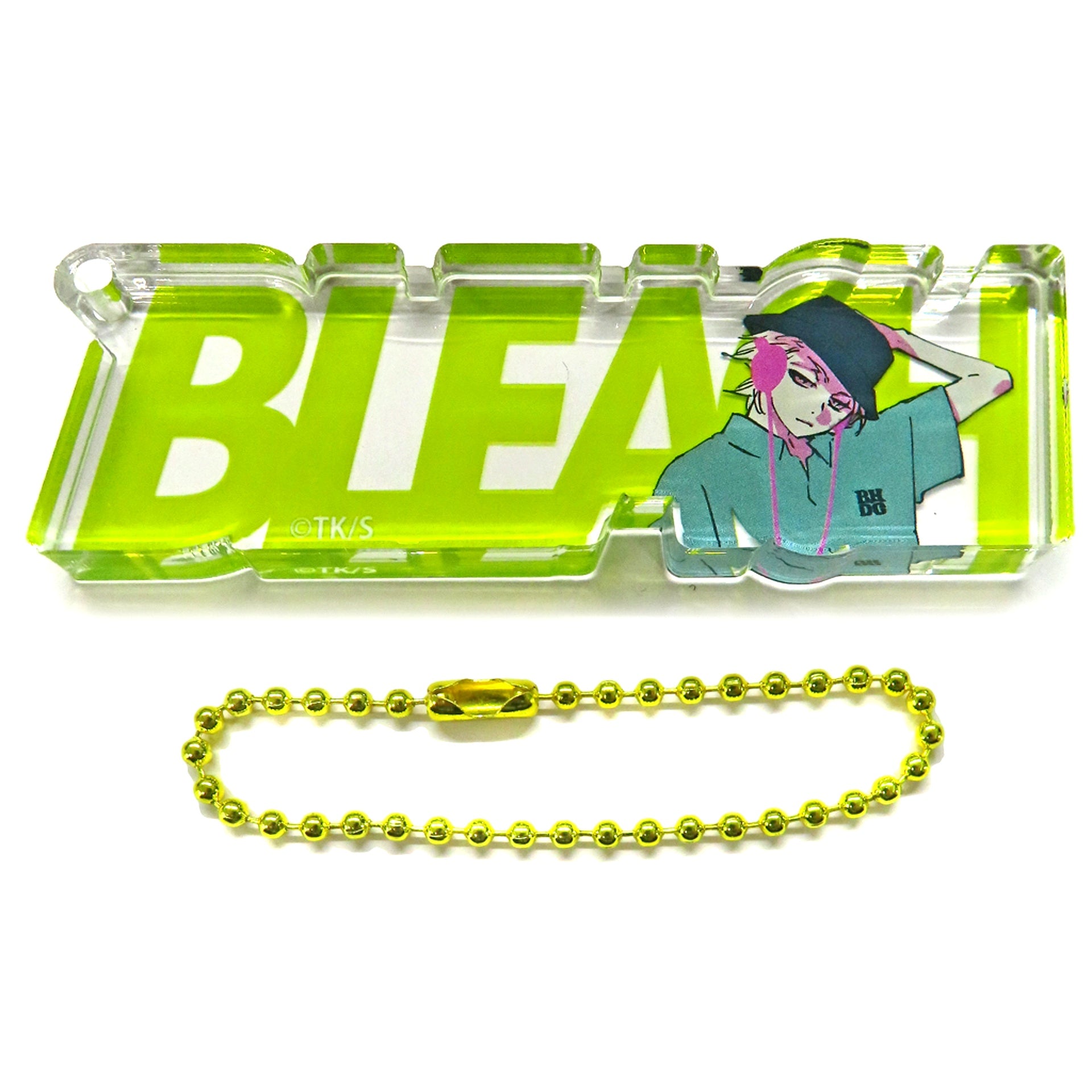 Toshiro Hitsugaya BLEACH BLACK HOLE DISCO CLUB Acrylic Keychain [USED]
