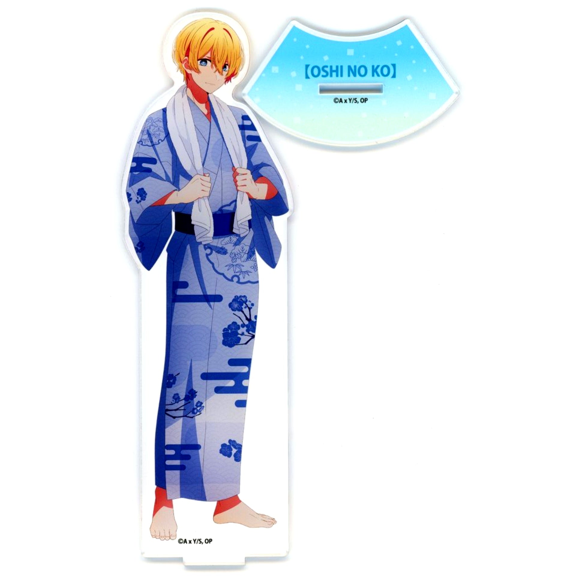 Aqua Yukata Oshi no Ko x Gokurakuyu Raku Spa Gokuraku Oshi no Yumeguri Season 2 Acrylic Figure Stand [USED]