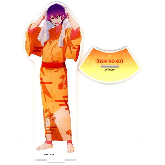 Melt Narushima Yukata Oshi no Ko x Gokurakuyu Raku Spa Gokuraku Oshi no Yumeguri Season 2 Acrylic Figure Stand [USED]