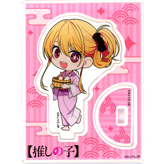 Ruby Oshi no Ko x Gokurakuyu Raku Spa Gokuraku Oshi no Yumeguri Season 2 Trading Mini Acrylic Stand [USED]