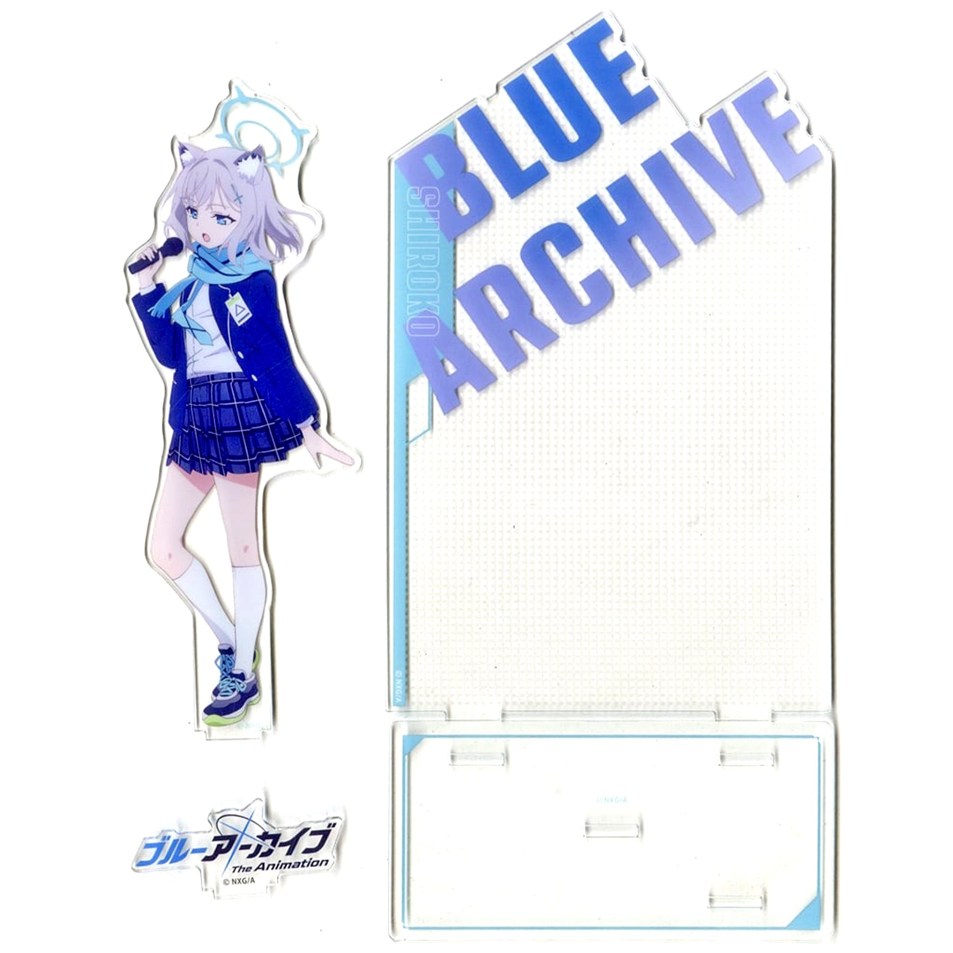 Shiroko Sunaookami Blue Archive The Animation GiGO Limited Big Diorama Acrylic Figure [USED]