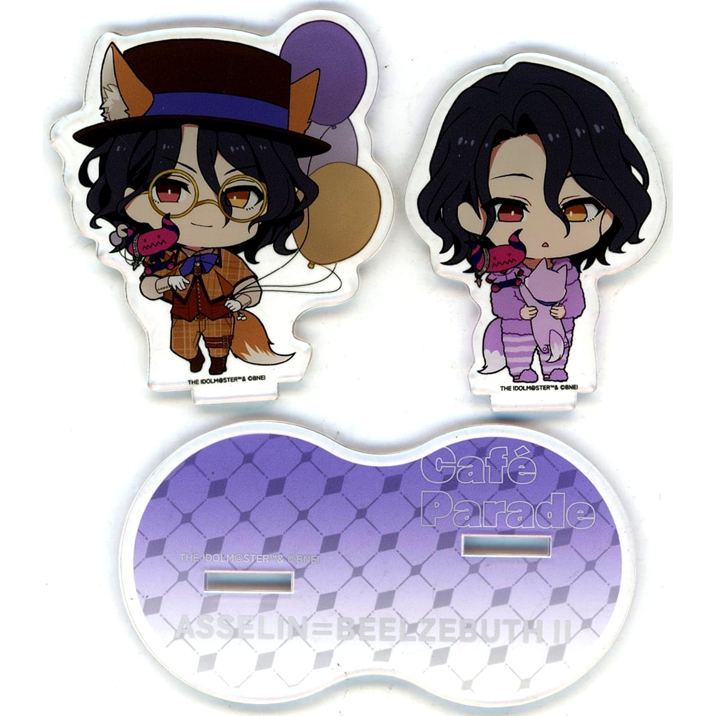 Asselin BB II The Idolmaster SideM Trading Pair Acrylic Stand A Autumn Foxes Pop Up Store [USED]
