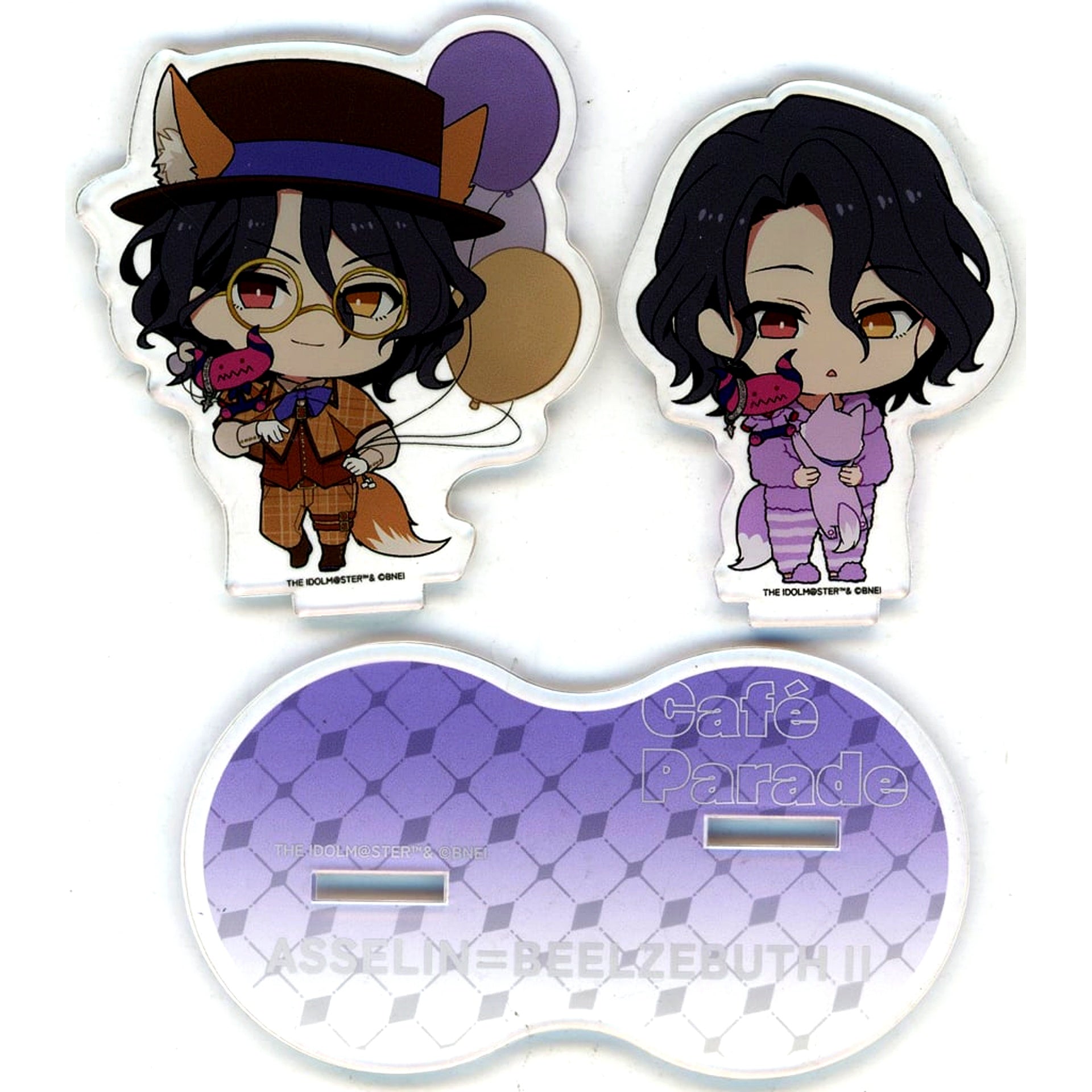 Asselin BB II The Idolmaster SideM Trading Pair Acrylic Stand A Autumn Foxes Pop Up Store [USED]
