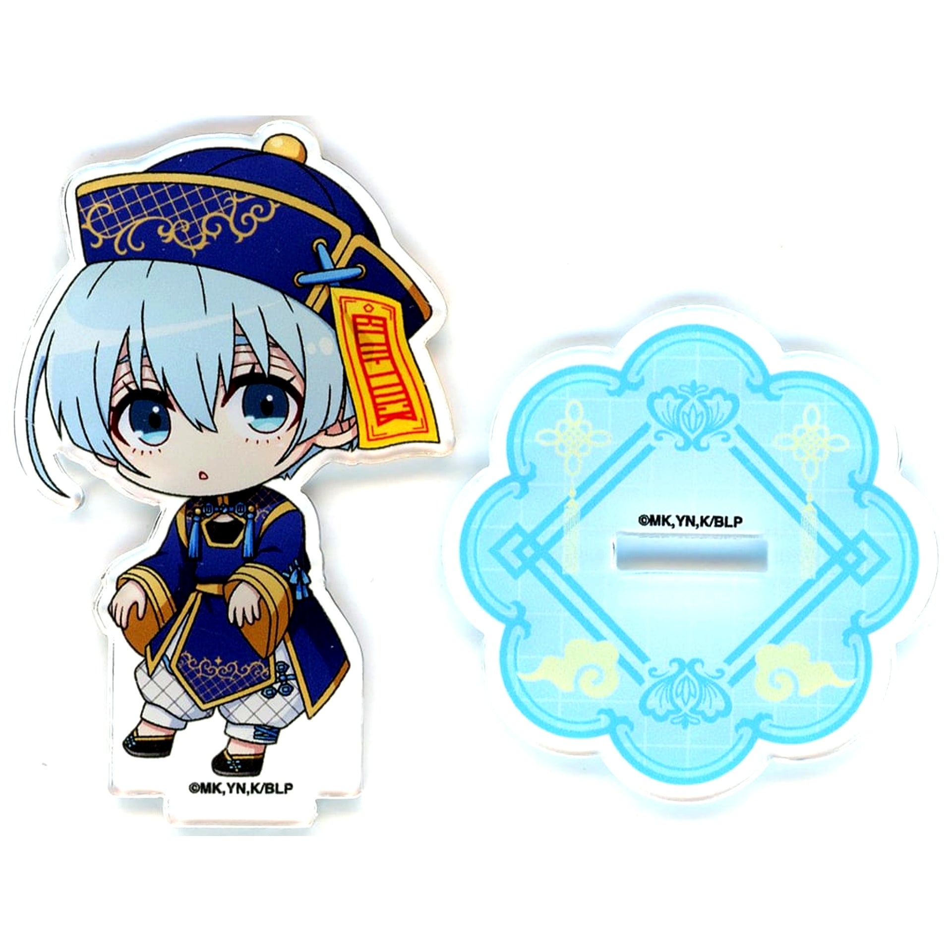 Yo Hiori Jiangshi Ver. Blue Lock Random Acrylic Mini Stand Collabo cafe in SMILE BASE CAFE [USED]