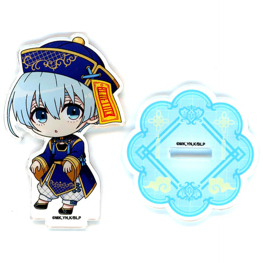 Yo Hiori Jiangshi Ver. Blue Lock Random Acrylic Mini Stand Collabo cafe in SMILE BASE CAFE [USED]