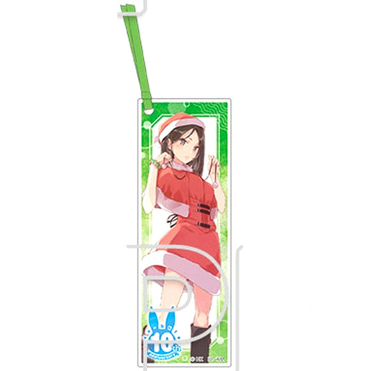 Nene Iwamizawa Rascal Does Not Dream of Santa Claus Rascal Does Not Dream Series Ver Cover Visual 10th Anniversary Trading Acrylic Bookmark Keychain [USED]