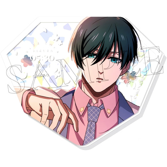 Rin Itoshi 5. SAKURA Picrea Plate hologram Blue Lock [USED]