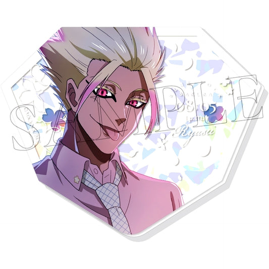Ryusei Shido 7. SAKURA Picular Plate hologram Blue Lock [USED]