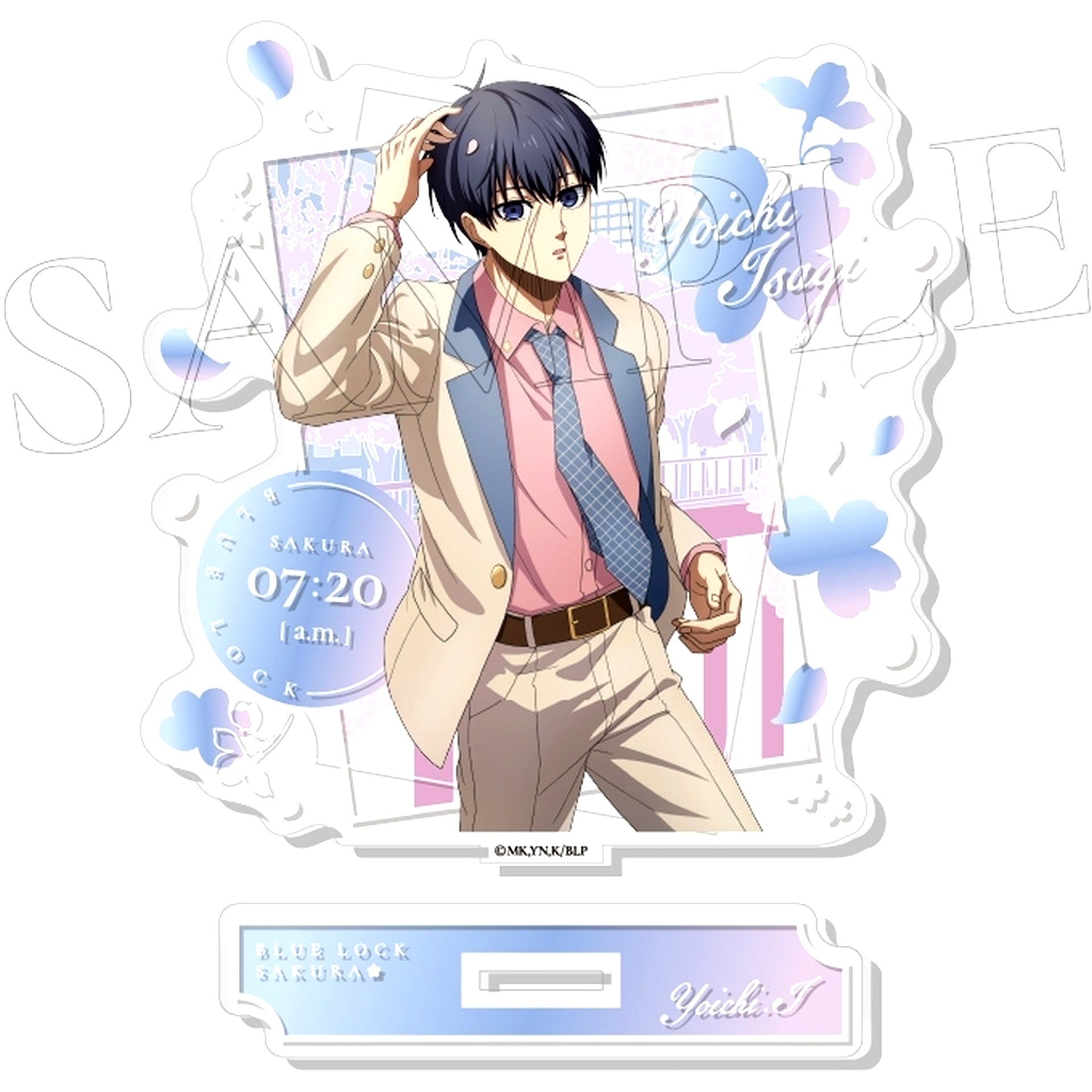 Yoichi Isagi 1. SAKURA Acrylic Stand Blue Lock [USED]